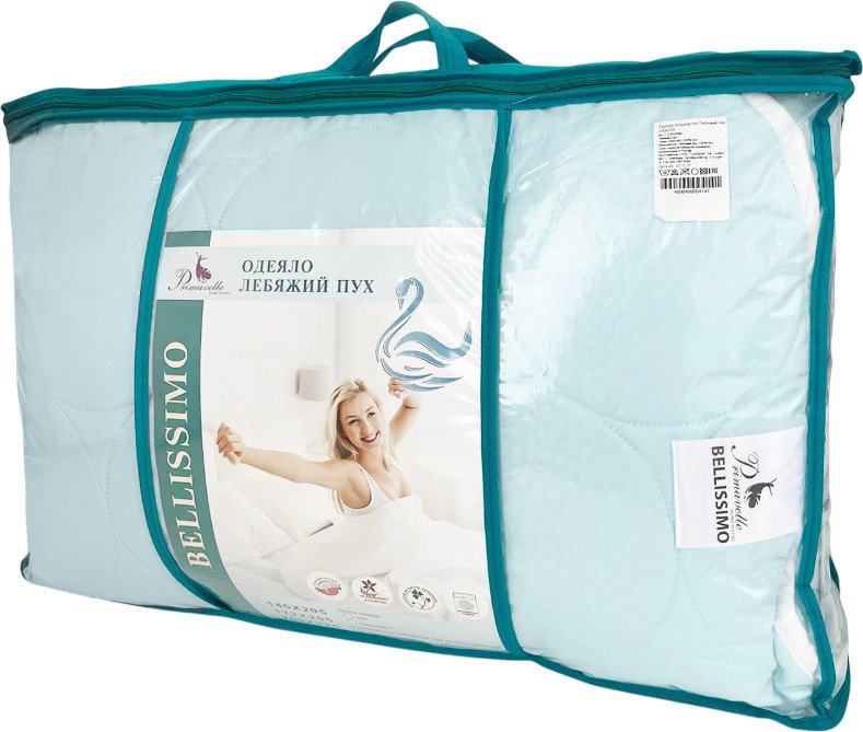 

Одеяло Bellissimo Ультрастеп Лебяжий пух 172х205 121819501t (голубой)