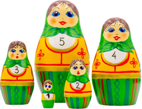

Развивающая игра Брестская Фабрика Сувениров С числами (набор 5 шт)