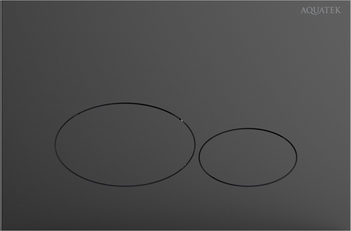 

Панель смыва Aquatek KDI-0000075 (оружейная сталь матовая)