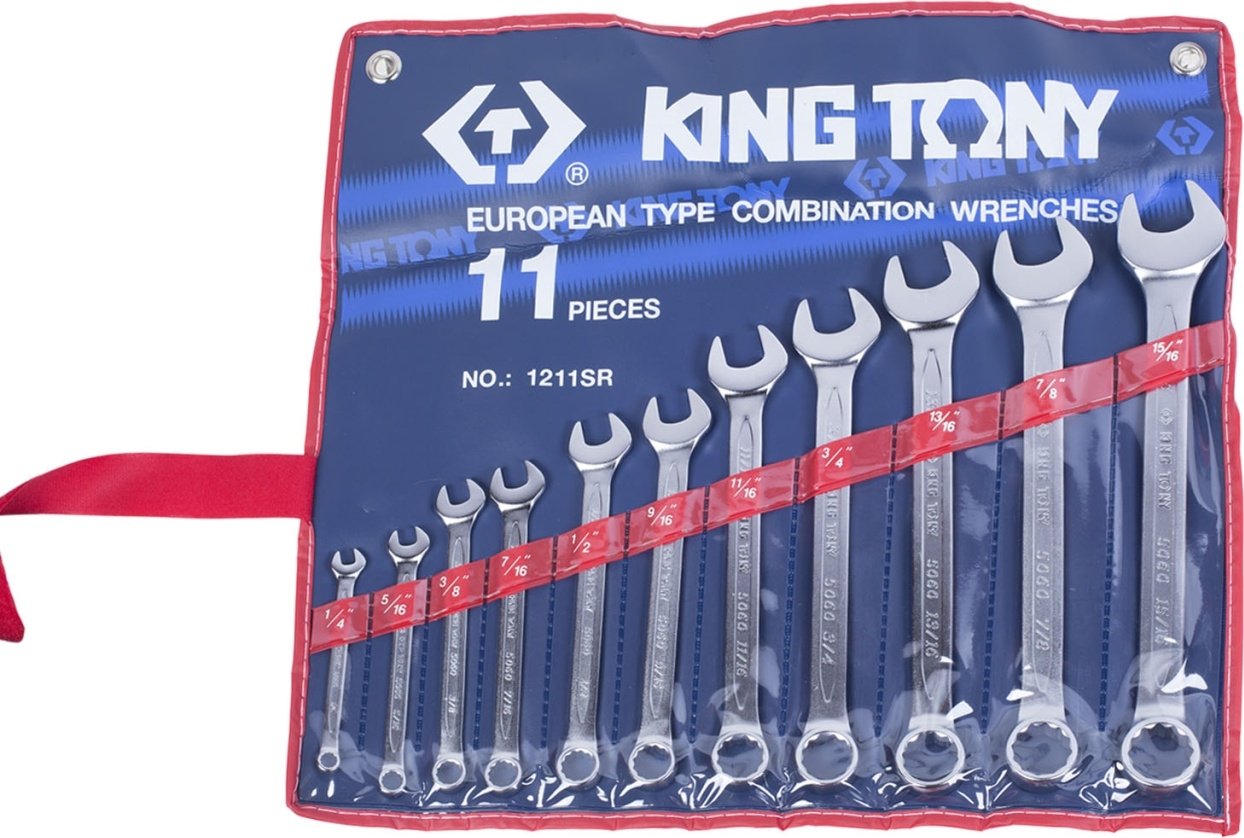 

Набор ключей King Tony 1211SR (11 предметов)