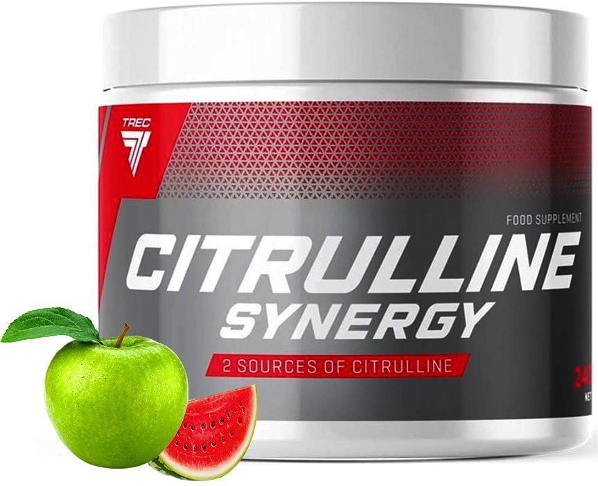 

Цитруллин Trec Nutrition Citrulline SYNERGY (арбуз/яблоко, 240 г)