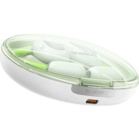 Наушники Baseus Eli Sport 1 (белый/салатовый)