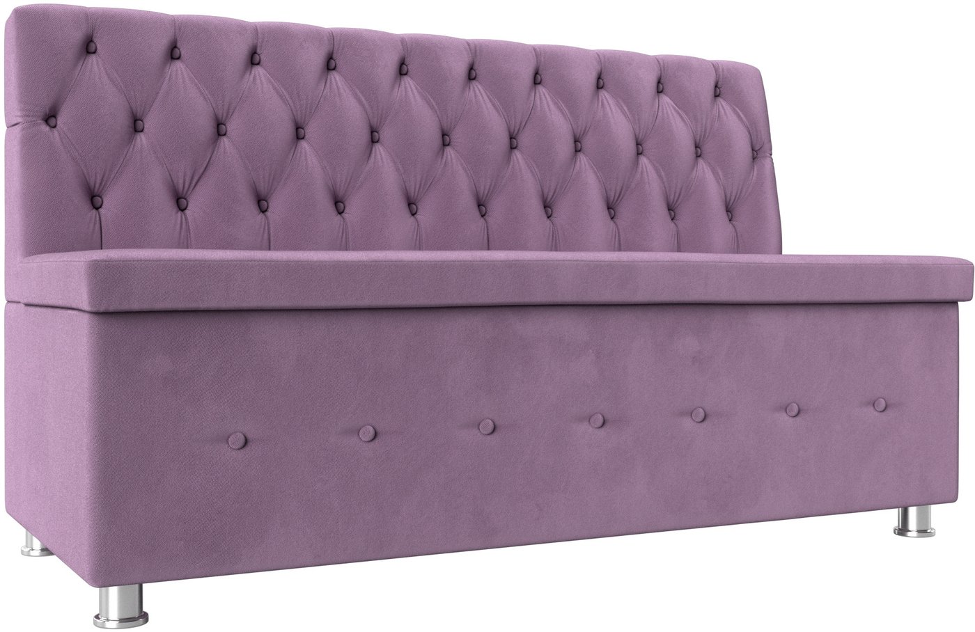 

Диван Лига диванов Вента 284 108773 (микровельвет, сиреневый)