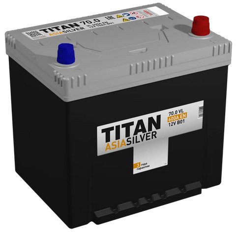 

Автомобильный аккумулятор Titan AsiaSilver R+ (70 А·ч)