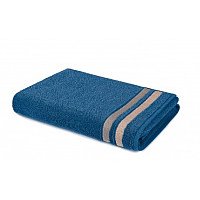 Полотенце Самойловский текстиль Исландия Махра 70x140 400г (темно-синий)