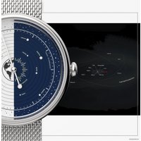 Наручные часы HVILINA Universum Navy Blue H09.809.11.041