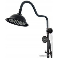 Душевая система  Rea Retro REA-P2366 (черный)