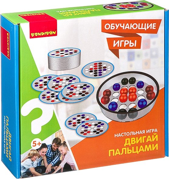 

Развивающая игра Bondibon Двигай пальцами ВВ3156