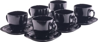Набор чашек Luminarc Carine Black X0970