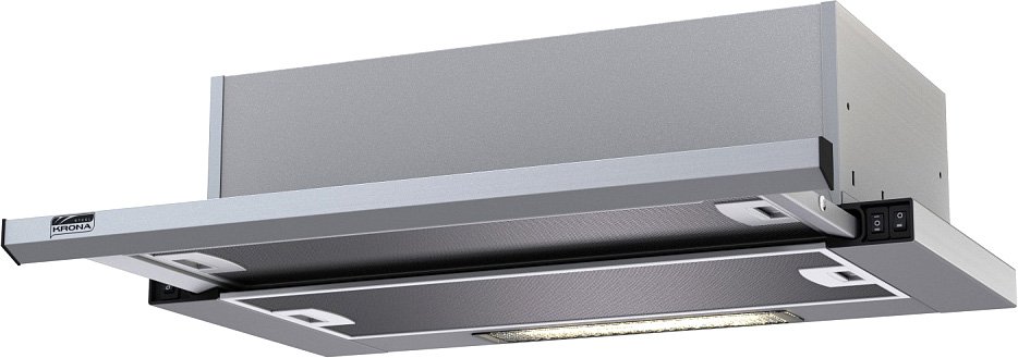 

Кухонная вытяжка Krona Kamilla slim 600 inox/inox (2 мотора)