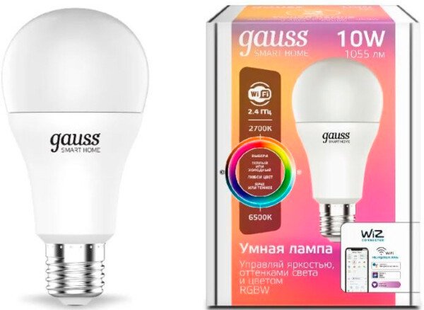Умная лампочка Gauss Smart Home 1180112