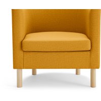 Интерьерное кресло Mio Tesoro Агата 351 (горчичный 1172)