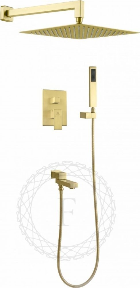 

Душевая система Filarete Fing FL1040 (матовое золото)