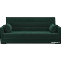 Диван Лига диванов Надежда 103073 (велюр, зеленый)
