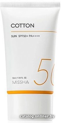 Крем солнцезащитный Missha All Around Safe Block Cotton Sun 50 мл