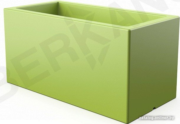 Кашпо Berkano Cubric 40*100 (зеленый)