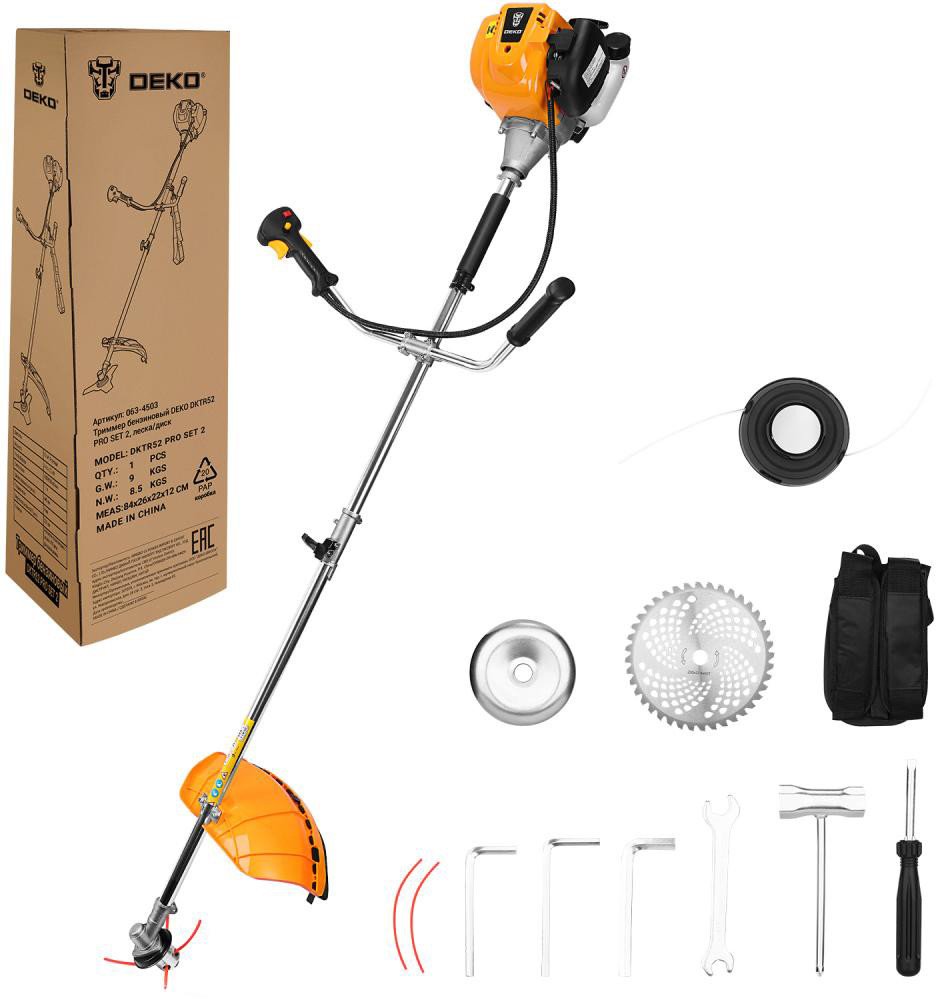 

Триммер Deko DKTR52 PRO SET 2 063-4503