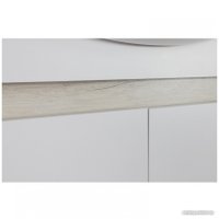  Doratiz Тумба под умывальник Doratiz Бора-бора 9912.014 (белая/светлый дуб)