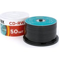 CD-RW диск Mirex 700Mb 12х UL121002A8B (50 шт.)