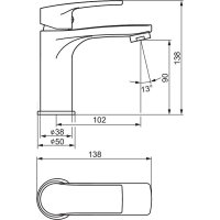 Смеситель Damixa Eclipse 480210000