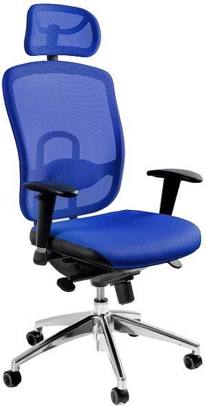 

Офисное кресло UNIQUE Vip (синий)