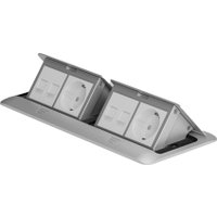 Блок розеток Werkel Выдвижной W8078065 (серебристый)