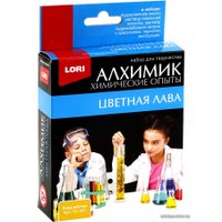 Набор для опытов Lori Химические опыты. Лава желтая Оп-005