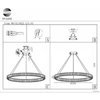Подвесная люстра ST Luce SL1622.113.01