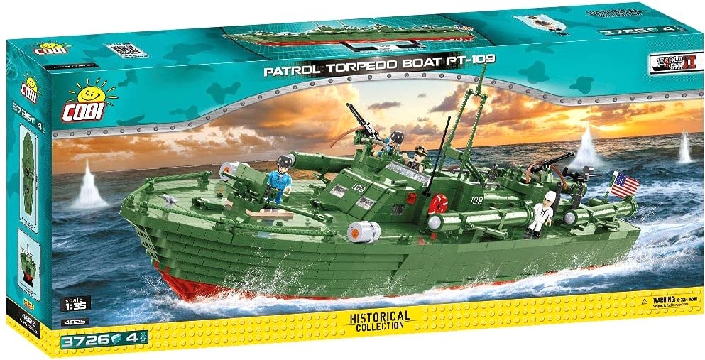 

Конструктор Cobi World War II 4825 Patrol Torpedo Boat PT-109