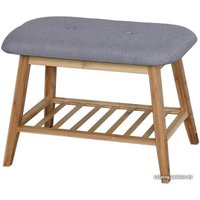 Банкетка Halmar ST-14 60/30/44 (натуральный/серый)