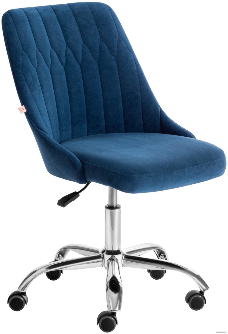 Офисное кресло TetChair Swan (флок, синий)