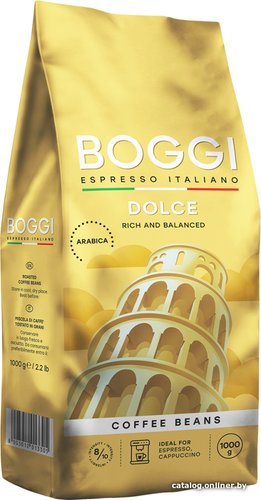 Кофе Boggi Dolce зерновой 1кг