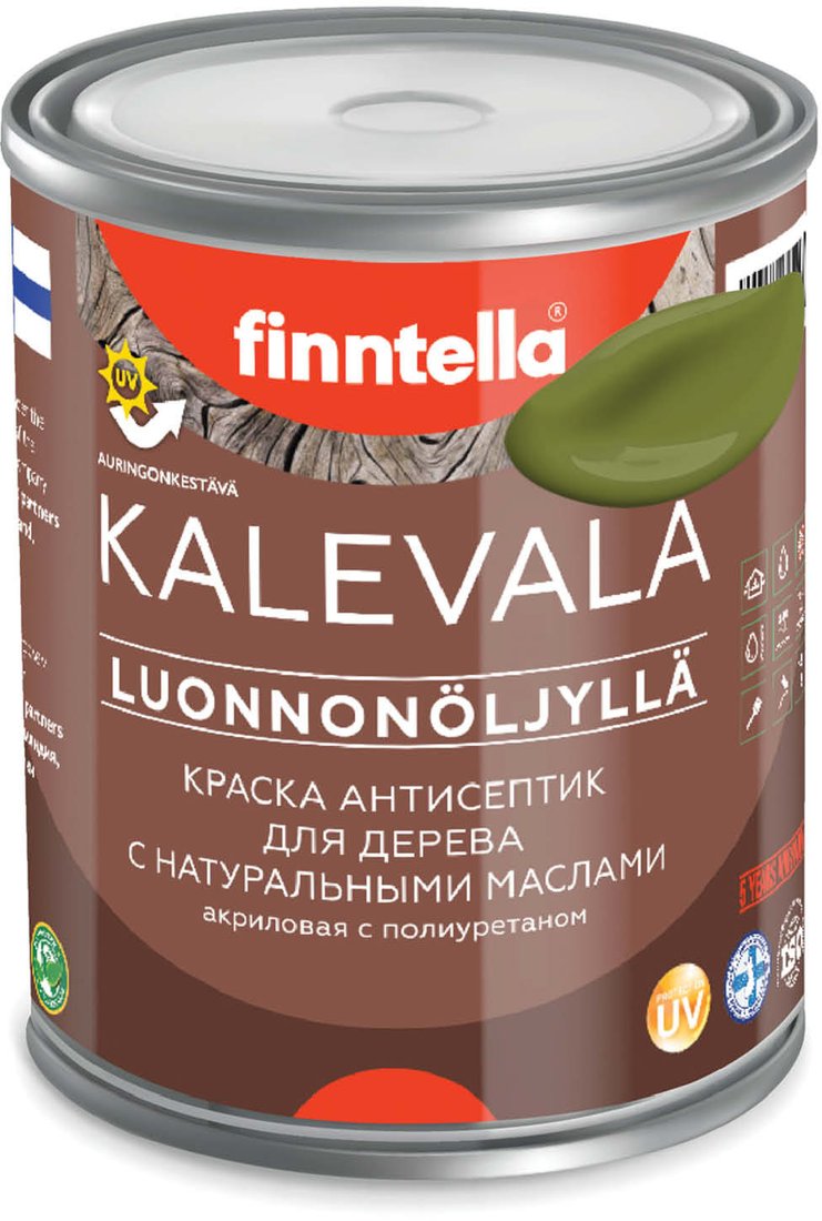 

Краска Finntella Kalevala Ruoho F-13-1-1-FL030 0.9 л (зеленый)
