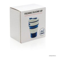 Термокружка Xindao P432.605 350 мл (синий/белый)