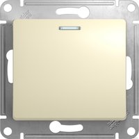 Выключатель проходной Schneider Electric Glossa GSL000263 (бежевый)