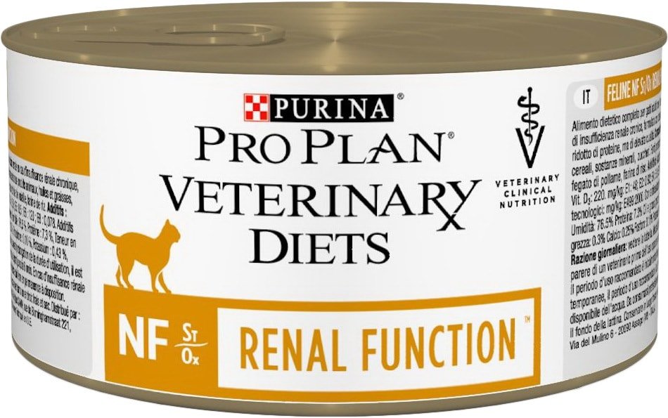 

Консервированный корм для кошек Pro Plan Veterinary Diets NF ST/OX Renal Function 195 г