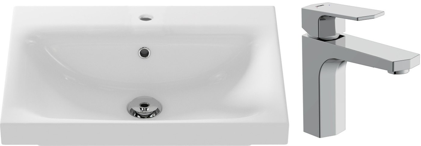 Умывальник Cersanit Moduo 60 S-UM-MOD60/1 + 63055