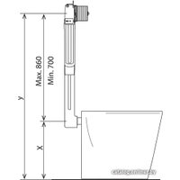 Бачок для унитаза BelBagno BB025-CS