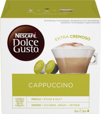 Nescafe Dolce Gusto Cappuccino капсульный 16 шт (8 порций)