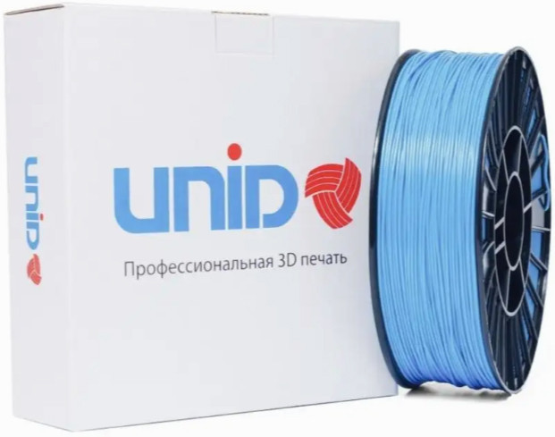 

Пластик Unid PETG 1.75 мм 800 г (голубой)