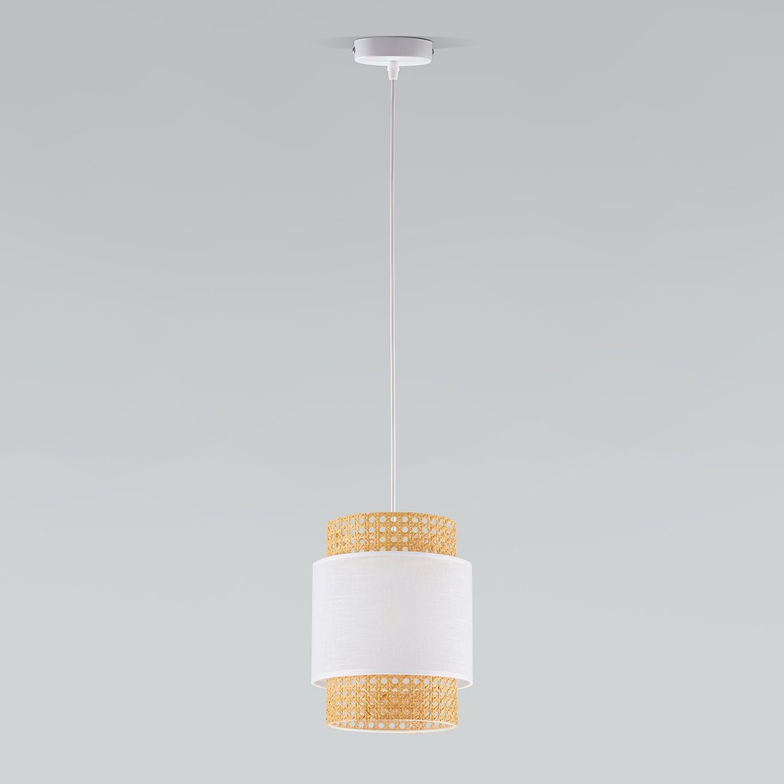 

Люстра средней высоты TK Lighting Boho white TKP6528