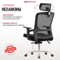 Офисное кресло FLOKY Ignis Flow 1 (черный)