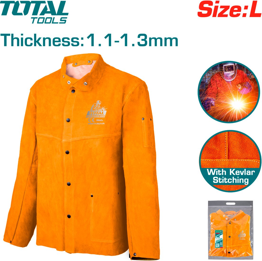 

Куртка сварщика Total TSP20103