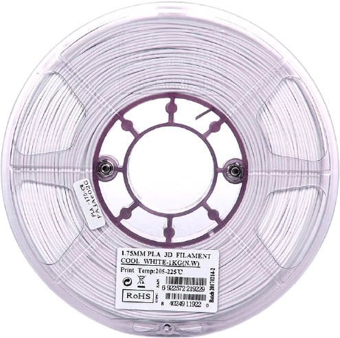 

Пластик eSUN PLA 1.75 мм 1000 г (холодный белый)