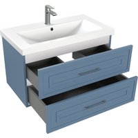  Cersanit Тумба под умывальник Classic 80 69091 (голубой матовый)