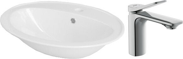 

Умывальник Cersanit Calla 54 S-UM-Cl/1-w + 63050