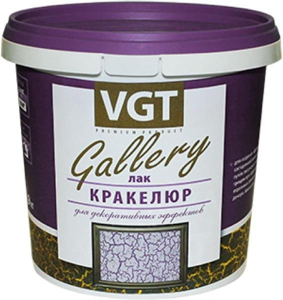 

Лак VGT Кракелюр для декоративных покрытий 200 г (прозрачный)