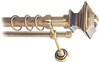 Lm Decor Верди 030 2р гладкий 25/16мм (антик, 3.2м)