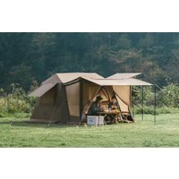 Кемпинговая палатка Naturehike Village 6.0 II CNK2300ZP021-DCFS (коричневый)