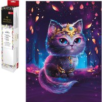 Алмазная мозаика  Феникс+ Волшебный кот 68621